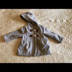 Gray Old Navy Coat w/ hood